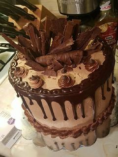A picture of Chocolate Buttercream Icing.