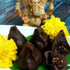 Ragi Dates Modak A picture of Ragi Dates Modak.