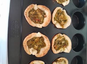 Una foto de Canastitas saludable para vianda