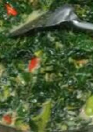 Foto resep Daun pepaya rebon sedap