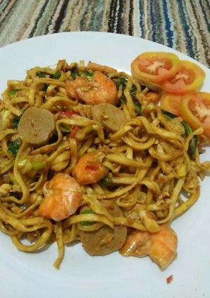Foto resep Mie goreng tek tek ala ala 😂