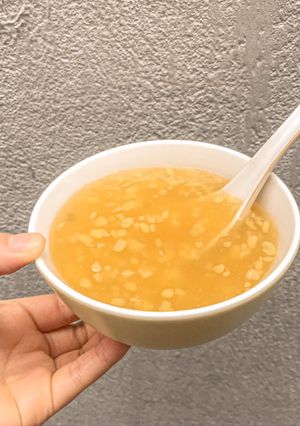 Hình của món Chè hoa cau.