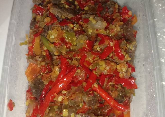 Dendeng balado