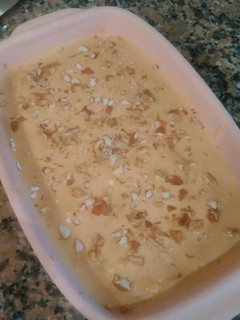 Una foto de Postre helado de vainillas