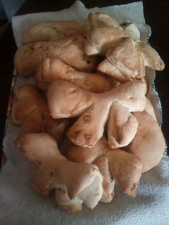 Una foto de Pan casero con Chicharrón