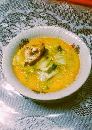 Foto resep Sawi Kuah Santan