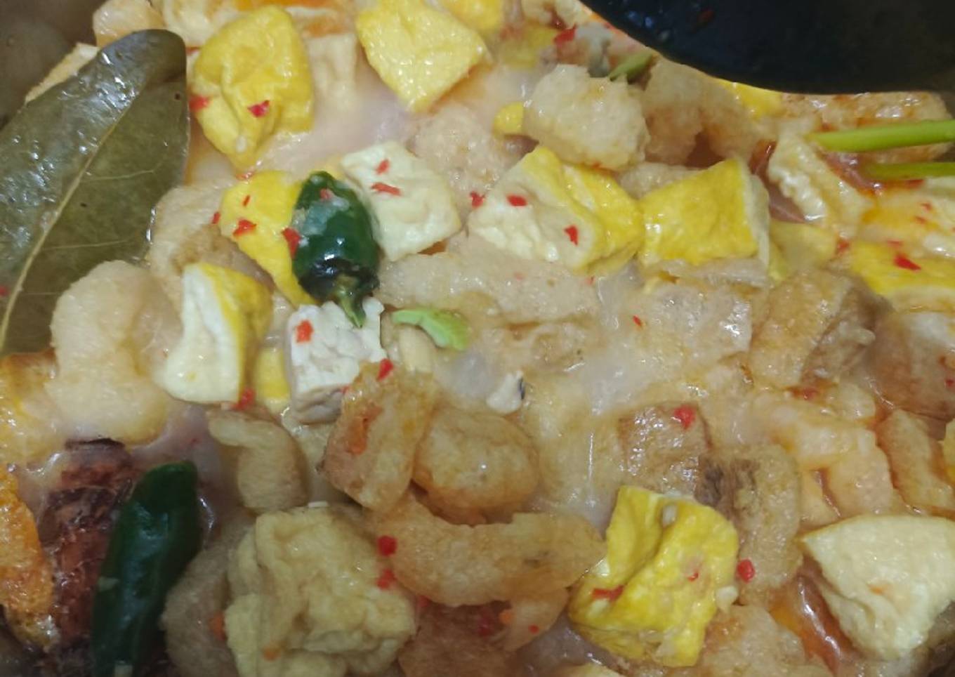 Sayur Krecek Tahu Tempe