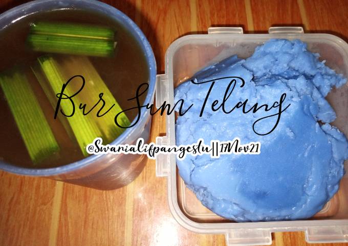 Resep Bubur Sumsum Bunga Telang yang Menggugah Selera