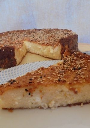 Φωτογραφία της συνταγής Αφράτη τυρόπιτα με κανταΐφι