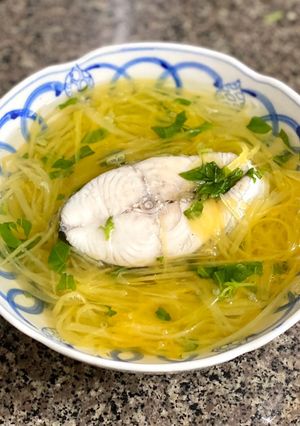 Hình của món Canh Đu Đủ Nấu Cá Thu.