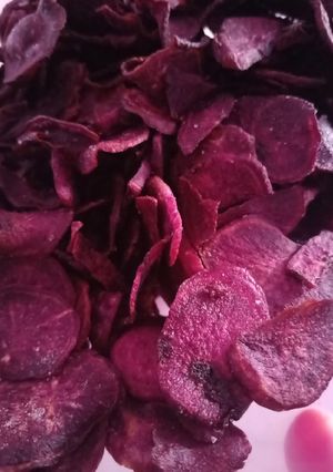 Foto resep Keripik ubi ungu