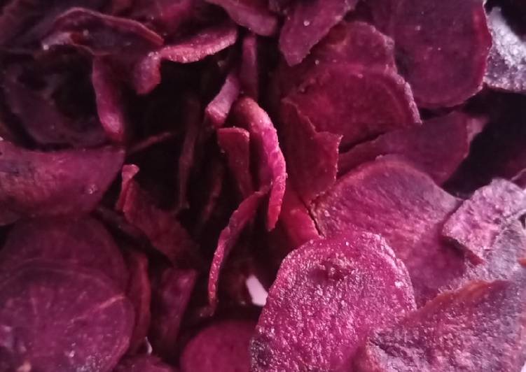 Resep Keripik ubi ungu oleh Ririn Ika Martini Cookpad