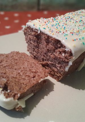 Una foto de Budín de chocolate..