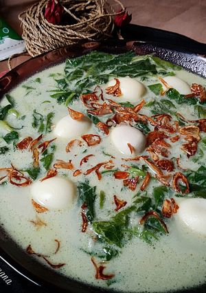 Foto resep Bobor bayam ala aku