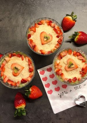 Foto principal de Pudín de vainilla Casero con leche de soja