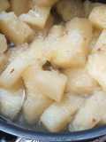 Doce de abacaxi em calda (diet)
