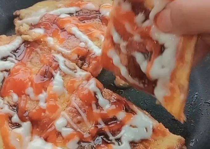 Bagaimana Membuat Pizza telur yang Bisa Manjain Lidah