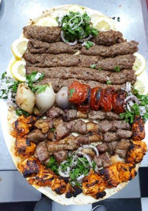 صورة لوصفة كباب تركي بلحم الغنم