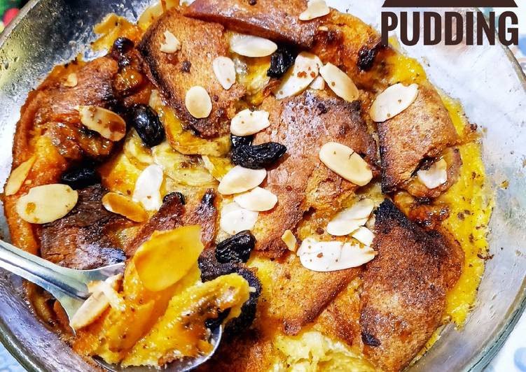 Bahan Banana Bread Pudding | Langkah Membuat Banana Bread Pudding Yang Mudah Dan Praktis