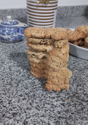 Una foto de Galletas de Avena y chocolate