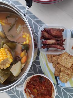 Foto resep Sayur Asem Bumbu Sangrai. Lezatos 😍👍