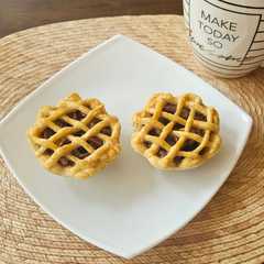 Mini tartas de nuez y manzana-レシピのメイン写真