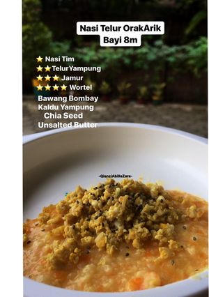 Foto resep MPASI 8m Menu 4 bintang