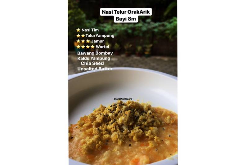 Resep: MPASI 8m Menu 4 bintang yang Lezat