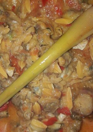 Foto resep Sambel Kerang Masak Santan