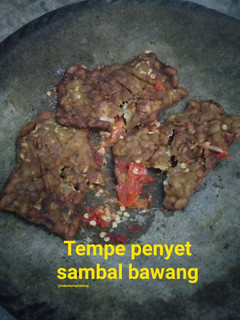 Foto resep Tempe penyet sambal bawang
