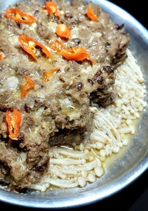Foto resep Tim Daging Cincang Enoki (853)