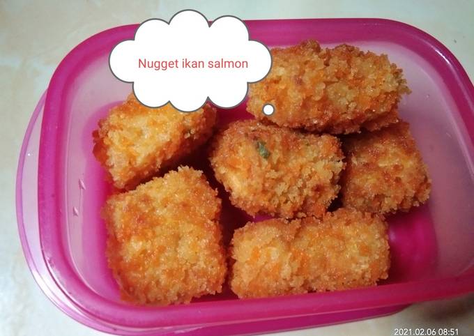 Nugget ikan salmon Mpasi bayi 11bln anti gtm