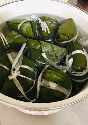 Hình của món Bánh chưng gù.