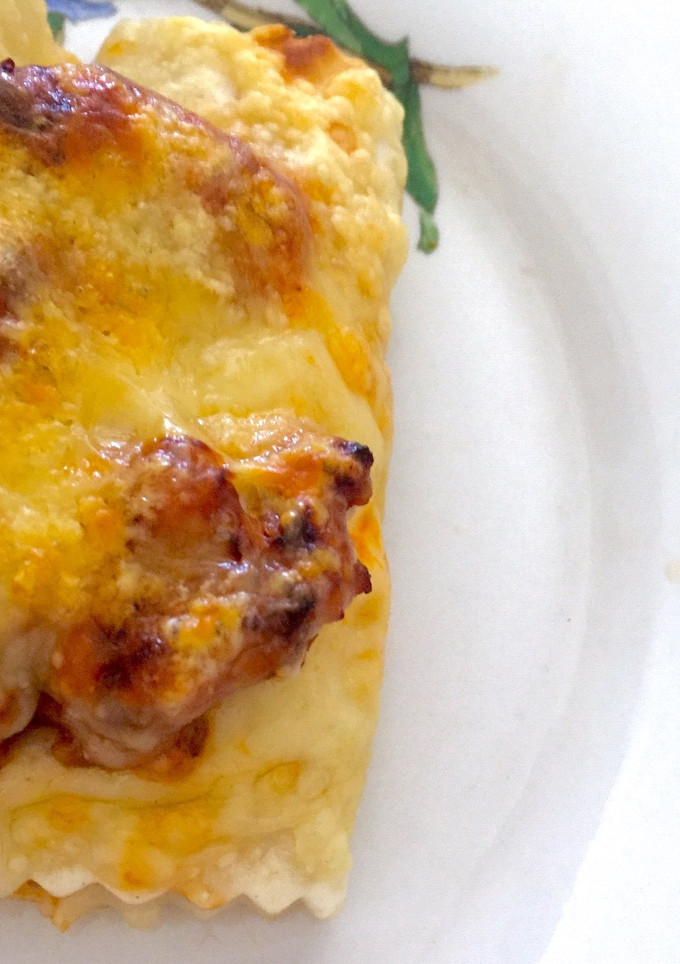 Una foto de Canelones de carne