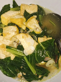 Foto resep Sayur Bening Sawi Hijau + Tahu