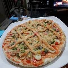 A picture of Pizza jumbo ngecesss.