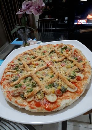 Foto resep Pizza jumbo ngecesss