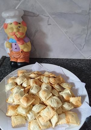 Una foto de Ravioles fritos 😎