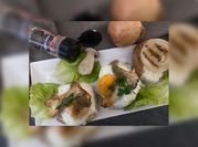 Una foto di sottilette funghi