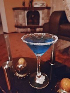 Una foto de Cóctel Margarita Blue
