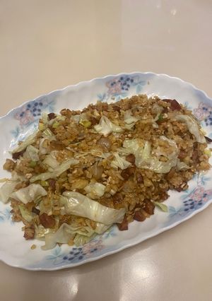 醬油香腸蛋炒飯 的食譜成品照片