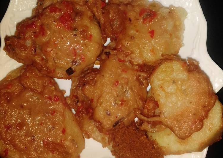 Simple Way to Make Favorite Fried yam into flour Cooking Basics for Beginners