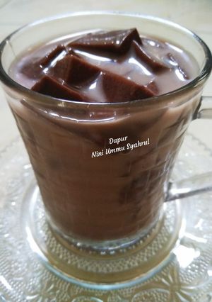 Foto resep Susu coklat puding nutrijel