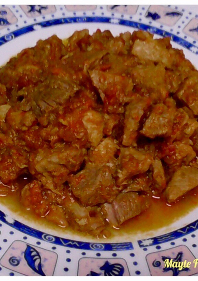 Una foto de Magro de cerdo con tomate