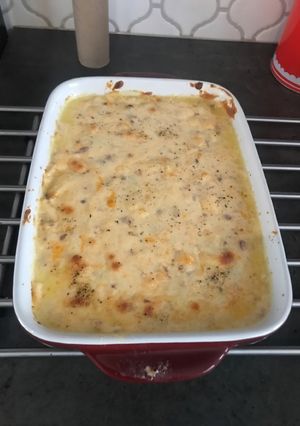 A picture of Keto Mac N’ Cheese.