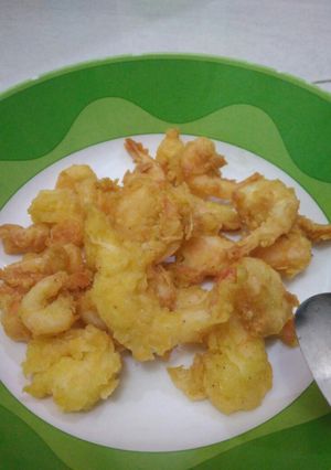 Foto resep Udang goreng krispi simple