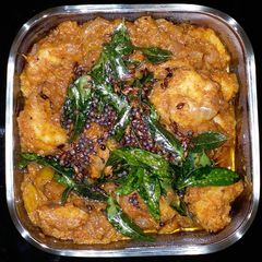 A picture of Spicy Prawns masala.