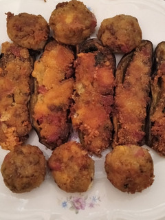Foto di Melanzane ripiene fritte