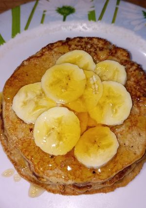 Una foto de Panqueques c/ harina de avena