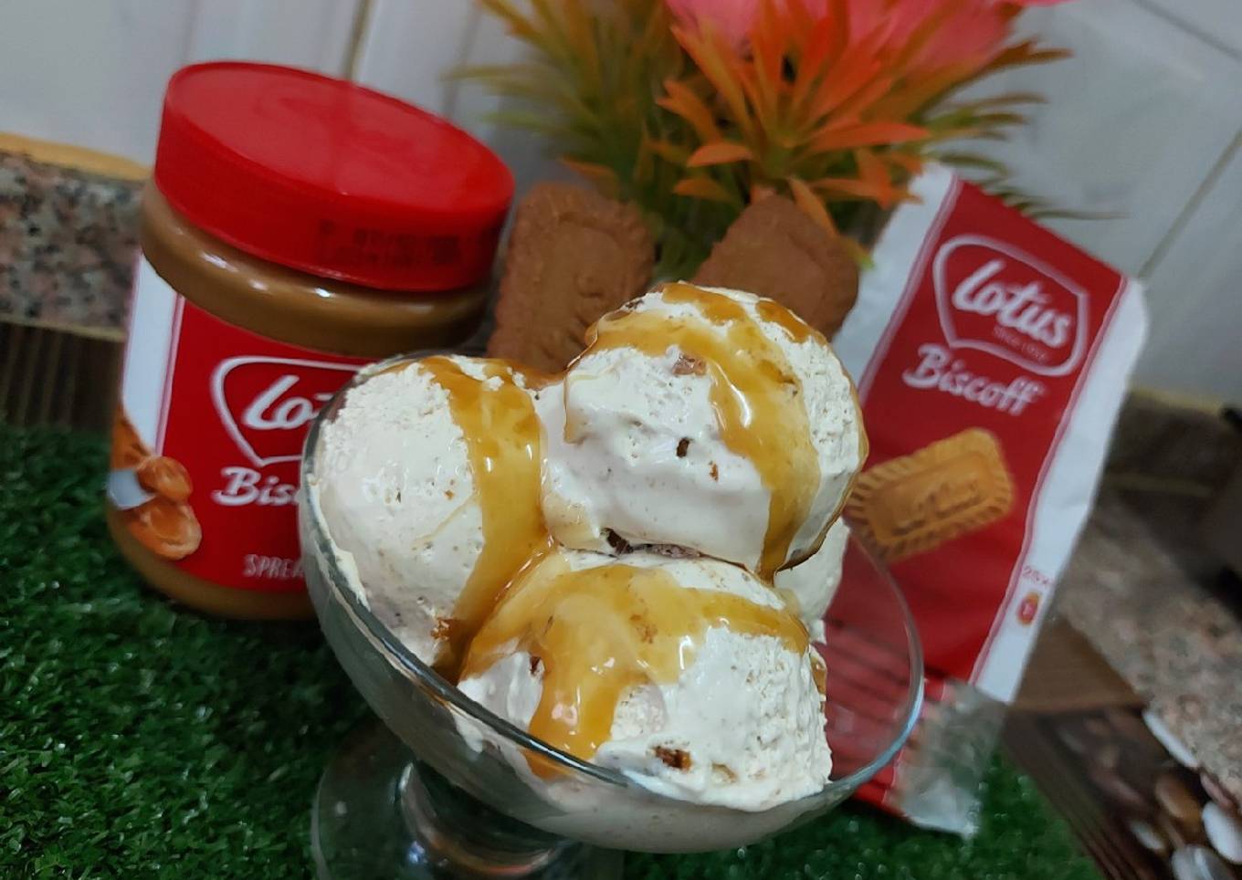 Lotus Biscoff Ice cream